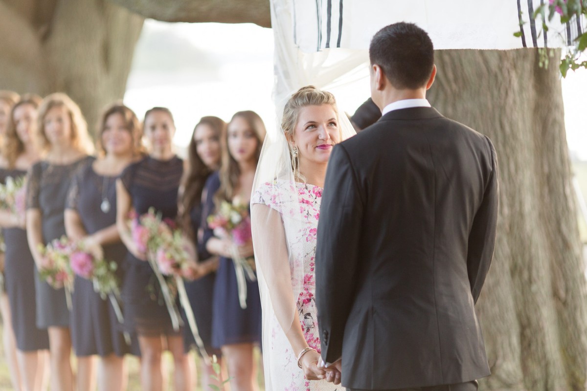 Nyssa and Pedro's Glamping Inspired Thompson Island Wedding on The Boston Bride