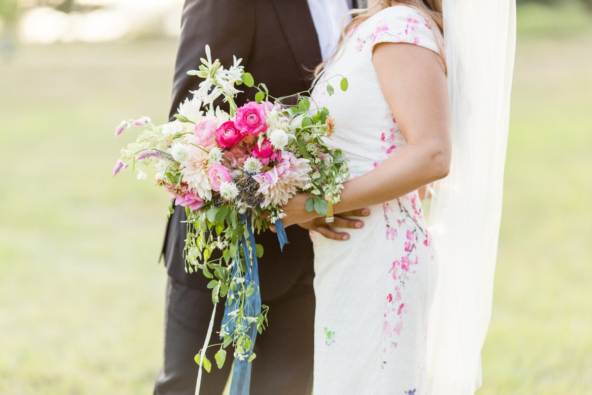 Nyssa and Pedro's Glamping Inspired Thompson Island Wedding on The Boston Bride