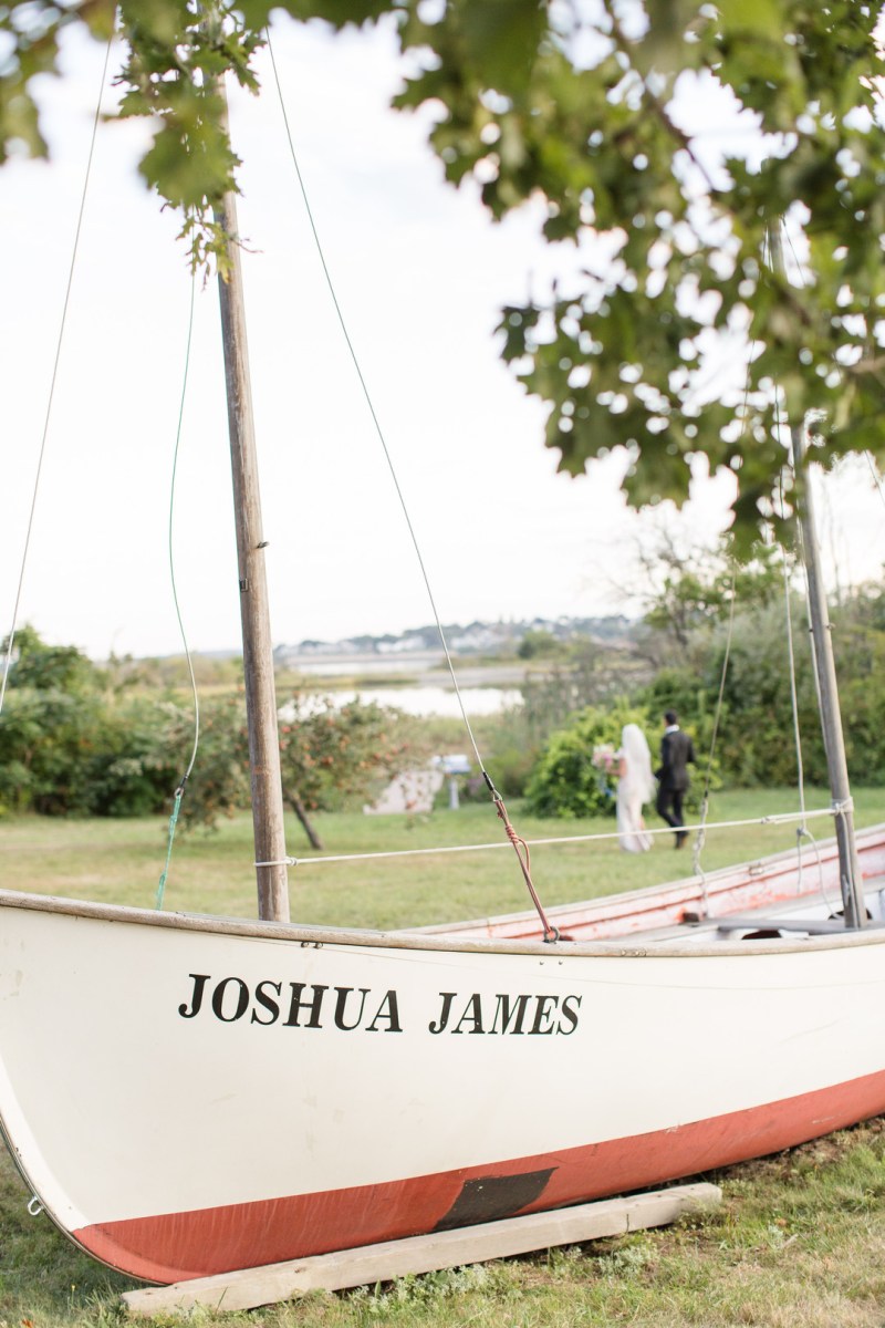 Nyssa and Pedro's Glamping Inspired Thompson Island Wedding on The Boston Bride