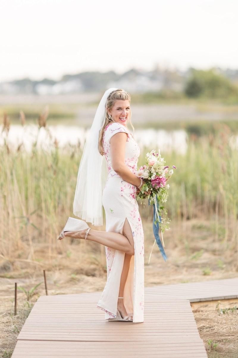 Nyssa and Pedro's Glamping Inspired Thompson Island Wedding on The Boston Bride