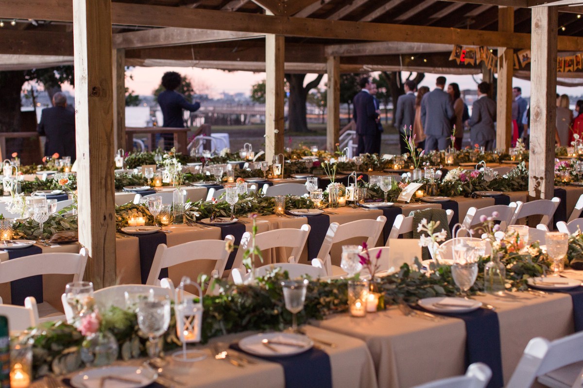 Nyssa and Pedro's Glamping Inspired Thompson Island Wedding on The Boston Bride