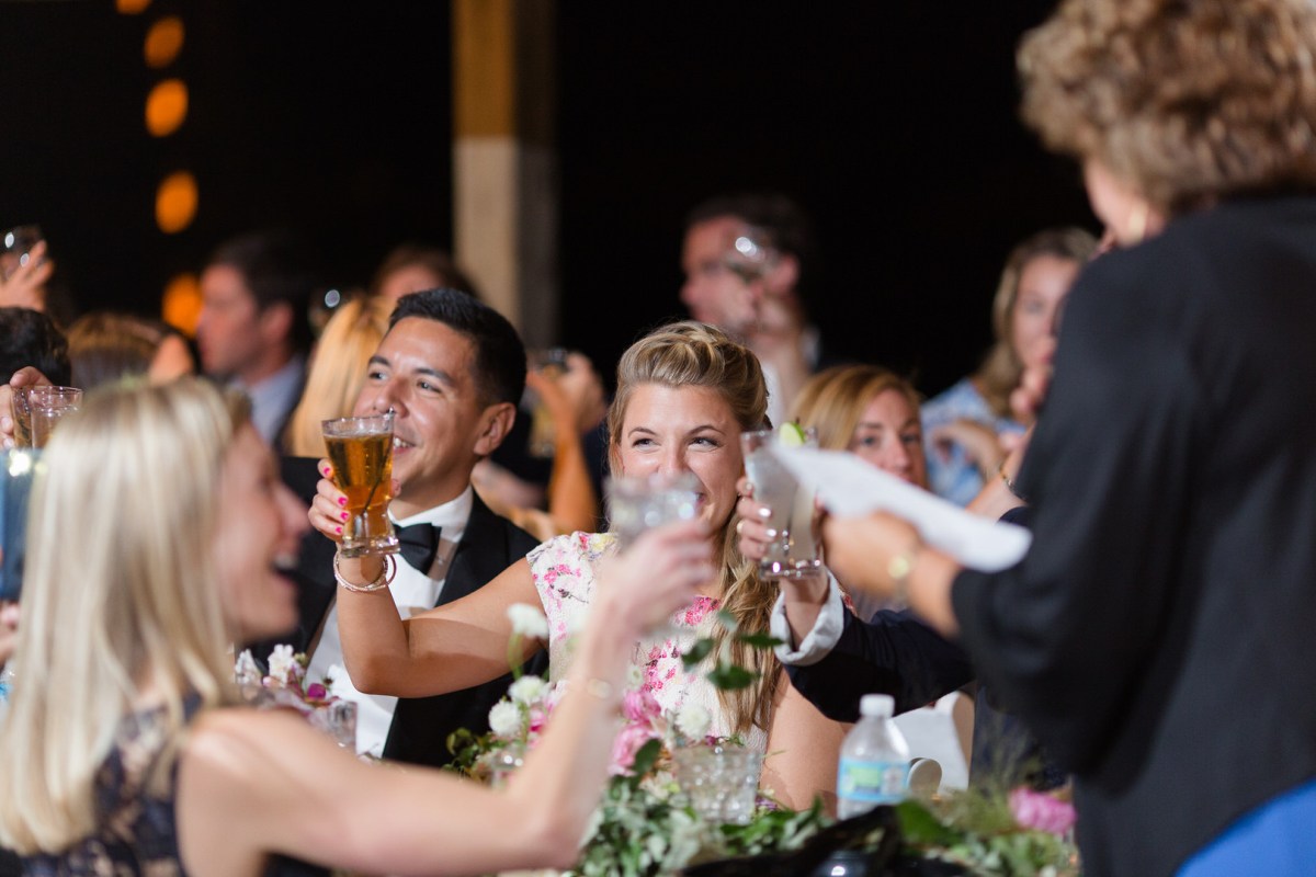 Nyssa and Pedro's Glamping Inspired Thompson Island Wedding on The Boston Bride