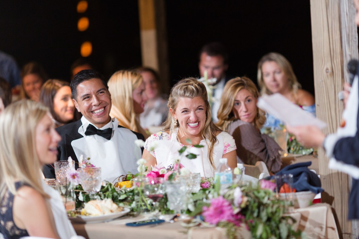 Nyssa and Pedro's Glamping Inspired Thompson Island Wedding on The Boston Bride