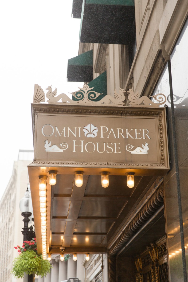 Lara and Kyle's Omni Parker House Wedding on The Boston Bride a Massachusetts Bridal Blog