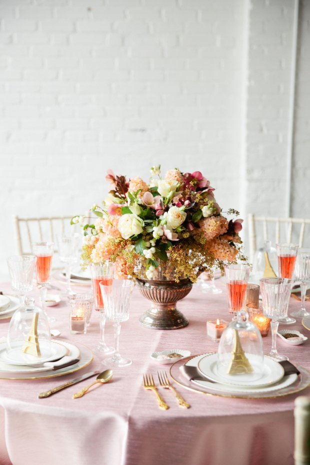 Parisian Brunch Bridal Inspiration on The Boston Bride