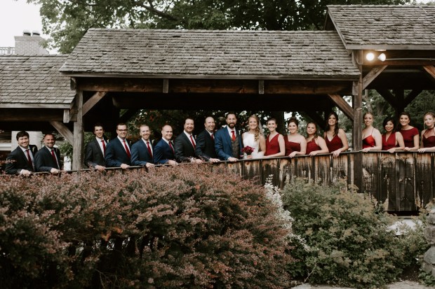 Deep Jewel Tone Wedding on The Newport Bride