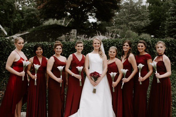 Deep Jewel Tone Wedding on The Newport Bride