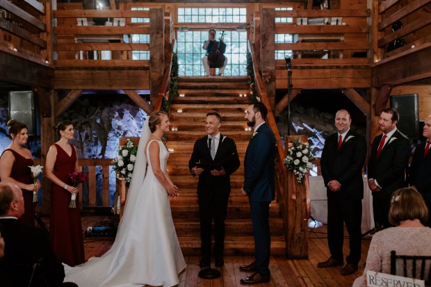 Deep Jewel Tone Wedding on The Newport Bride