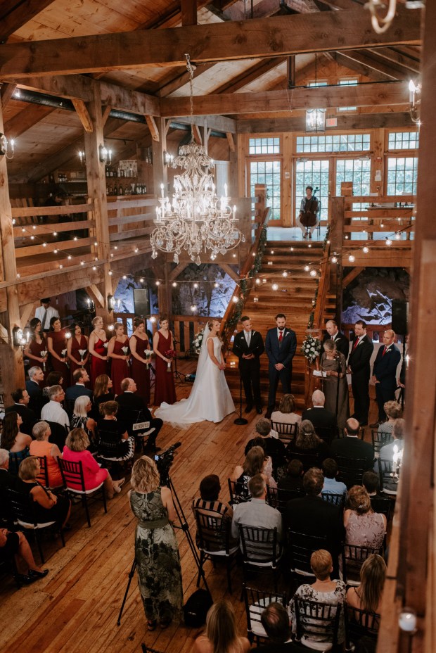 Deep Jewel Tone Wedding on The Newport Bride