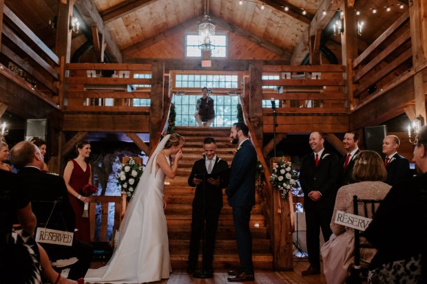 Deep Jewel Tone Wedding on The Newport Bride