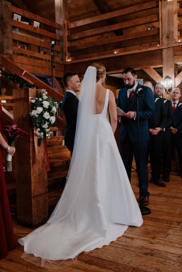 Deep Jewel Tone Wedding on The Newport Bride