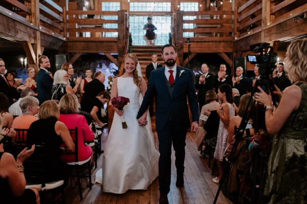 Deep Jewel Tone Wedding on The Newport Bride