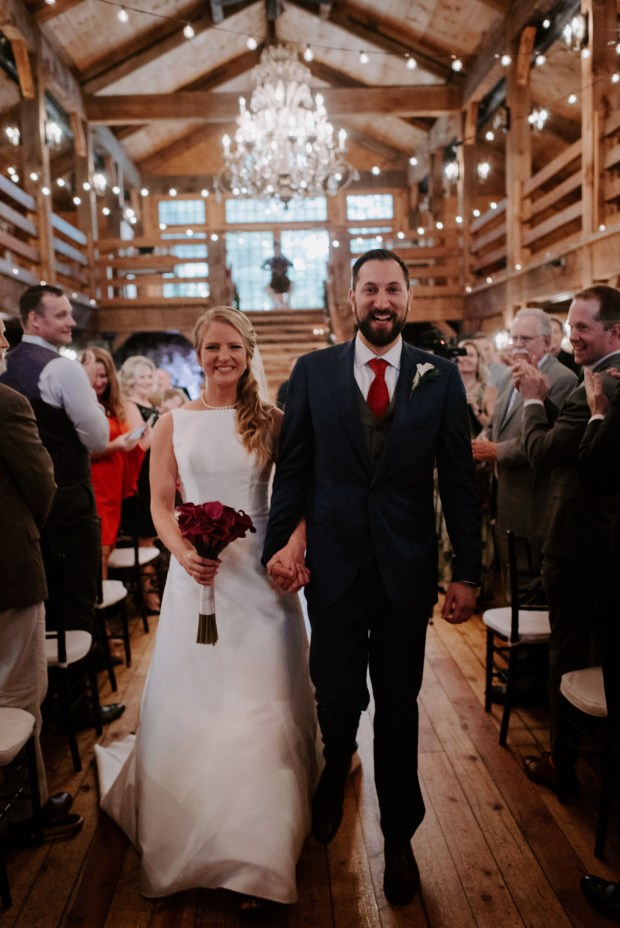 Deep Jewel Tone Wedding on The Newport Bride